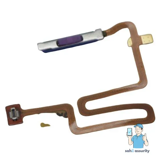 Fingerprint Sensor with Flex Cable for Realme Narzo 30 Blue thumbnail